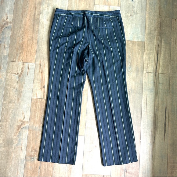 Ann Taylor Blue Pinstripe Trousers - Picture 3 of 5